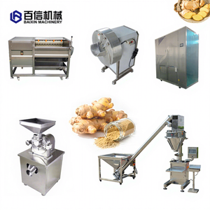 Máquina de fabricación de polvo de ajo y jengibre de cebolla de alta capacidad industrial Línea de producción de polvo de jengibre - Product Image 1