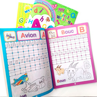 Usines chinoises Impression de manuels arabes enfants école apprendre à lire et écrire des lettres anglaises amusant mathématiques ABC cahier d'exercices