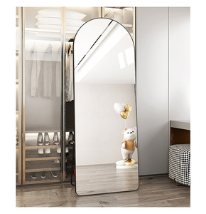 Banyo duvara monte asılı aynalar kemer tam boy ayna standı ile uzun boylu tam vücut çerçeveli Espejo Miroir yatak odası için - Product Image 4