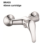 Fabricant TY-B004A Mitigeur de salle de bain chromé Mitigeur de douche Robinets de salle de bain en laiton bon marché