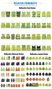 Xzl Ngoài Trời Đêm An Toàn Vest Bền Độ Sáng Cao Phản Quang Vest An Ninh Đồng Phục Cao Tầm nhìn Vest Biểu Tượng Tùy Chỉnh - Product Image 6