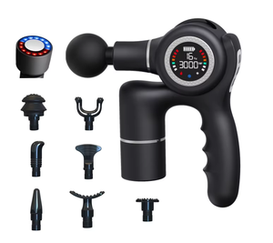 <span class=keywords><strong>Pistolet</strong></span> de massage professionnel chauffant et refroidissant, masseur vibrant pour les muscles profonds, appareil portable <span class=keywords><strong>sans</strong></span> <span class=keywords><strong>fil</strong></span> pour le sport et la remise en forme - Product Image 2