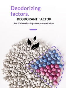 OEM ODM Fabrik Großhandel Arena Para Gatos Umweltfreundliche Staubfreie Schnell Klumpende Bentonit-Katzenstreu Hochabsorbierend - Product Image 2