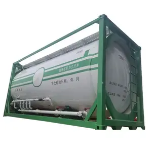 20ft 27000 liters large capacity ISO Cement tank Dry Bulk Powder Tank Container with BV Certified
