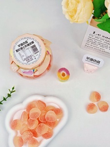 Caramelos de Goma Ácidos con Forma de Fresa Rosa, Dulces de Gelatina Frutal, Tarro de 208g, Recuerdo para Fiestas de Cumpleaños Infantiles, Venta al por Mayor, Proveedor OEM - Product Image 5