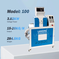 LX-100 Mini fil de cuivre granulateur Machine coupe-fil Machine de recyclage Granules de cuivre Machine câble granulation broyeur