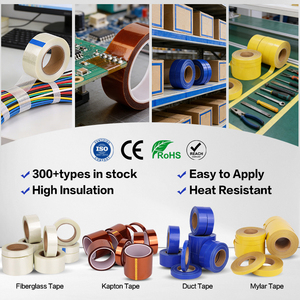 Cinta Reforzada con Fibra de Vidrio Monodireccional de Grado Industrial, Alta Resistencia a la Tracción, Adhesivo Acrílico, Rayas Longitudinales - Product Image 4