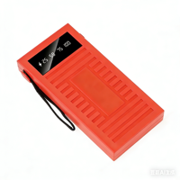 Batterie externe portable à LED haute capacité 10000 mAh, modèle personnalisé en usine, nouvelle génération, puissance de sortie 10W, prix compétitif