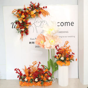 Rosas de Seda Artificiales al por Mayor, Flores de Loto Rojas para el Hogar, Bodas, Navidad, Día de la Madre, Pascua, Año Nuevo y Fiestas - Product Image 3