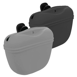 Custom Reusable Travel Silicone Pet Training Pouch With Belt Silicone <b>Dog</b> Treat Pouch - Product Image 5
