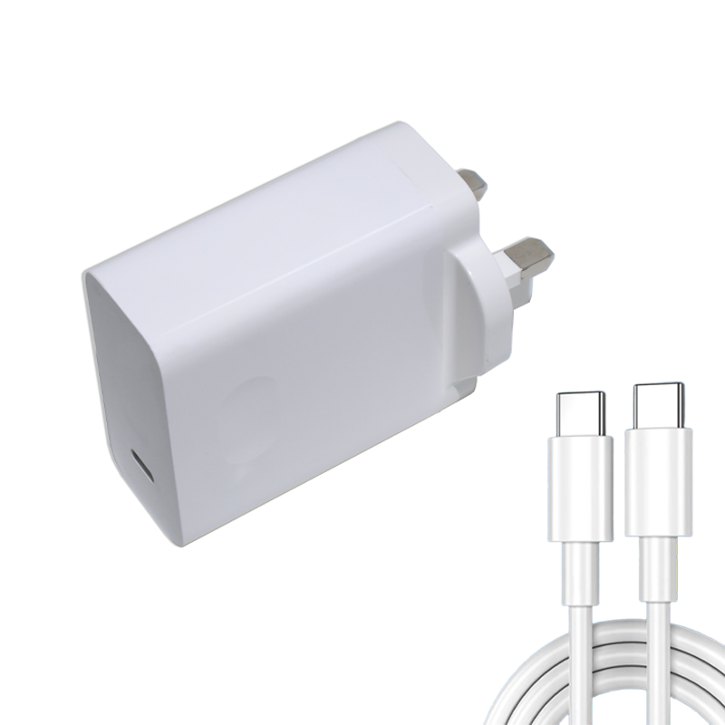 Chargeur blanc 65w + câble 1m