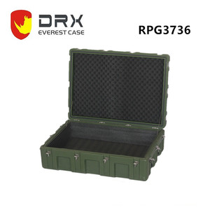 Hộp Nhựa Transoprt Màu Xanh Quân Đội EVEREST RPG3736 Hộp Lưu Trữ Hộp Vận Chuyển Rotomolding Tủ Lưu Trữ - Product Image 6