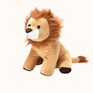 U422 Animaux en peluche doux <span class=keywords><strong>Maman</strong></span> Lion avec 3 bébés en peluche à l'intérieur Cadeaux surprises pour filles garçons adolescents Roi Lion en peluche - Product Image 2