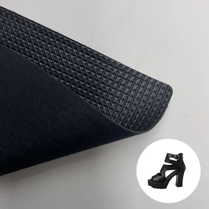 Microfiber Leather Waterproof PU Suede Sandal Material