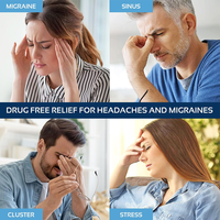 Chapeau de soulagement des maux de tête et de la migraine Baolun, bonnet de thérapie par le froid pour soulager la migraine
