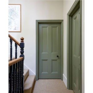 <span class=keywords><strong>Porta</strong></span> in Legno Dipinta Verde Scuro Antico Prima con Telaio, Facile Installazione, Design Personalizzato per Progetti Residenziali - Product Image 2