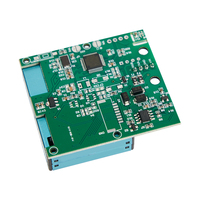 Module de détection de la qualité de l'air CRK 6-en-1 avec capteurs de gaz CO2, PM2.5, PM10, de température et d'humidité, montage sur câble S6X