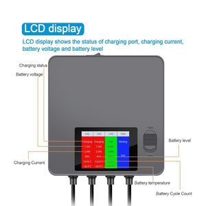 Chargeur LCD simultané, stockage, mini 5 4 3 Pro, batterie rapide, multi-parallèle, 6 1, hub d'affichage, accessoires de drone - Product Image 5