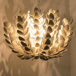 Kerang Coco Modern lampu gantung putih lampu gantung liontin untuk dapur Pulau kamar tidur - Product Image 4
