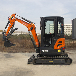 Мини-экскаватор EE25T-1 <span class=keywords><strong>2</strong></span>,5 тонны с двигателем Yanmar 3TNV80F, опционально со стальными/резиновыми гусеницами, одобрен CE EPA - Product Image 5