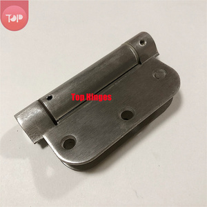 Charnière <span class=keywords><strong>de</strong></span> <span class=keywords><strong>porte</strong></span> à ressort en acier <span class=keywords><strong>de</strong></span> 3,5 pouces pour cuisine, chambre, extérieur et entrée - Fermeture douce, installation facile - Product Image 2