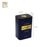 Qualité alimentaire de boîte de bidon en métal de rectangle fait sur commande de Offre Spéciale pour l'emballage de cadeau de café de sucrerie de thé