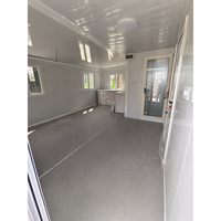 Competitivo Contenedor grande Habitación de hotel Espacioso Hermoso Prefabricado Granny Flat con fácil movilidad