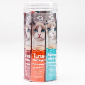 Venta al por mayor de deliciosos bocadillos para gatos nutritivos alimentos húmedos para gatos golosinas para mascotas bocadillos - Product Image 3
