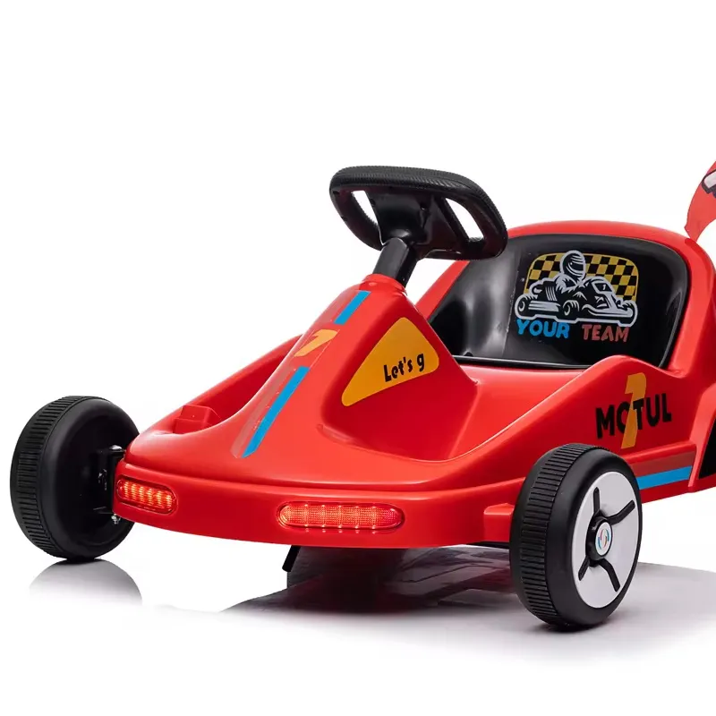 Çocuklar için sıcak satış Unisex dört tekerlekli elektrikli Kart pilli binmek-bebekler için oyuncak sürmek