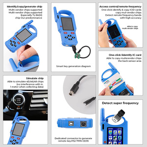 Programmateur de clés portable Lonsdor KH100+ avec quatre clés télécommandes ajoutées pour les modèles de voitures indiennes - Product Image 5