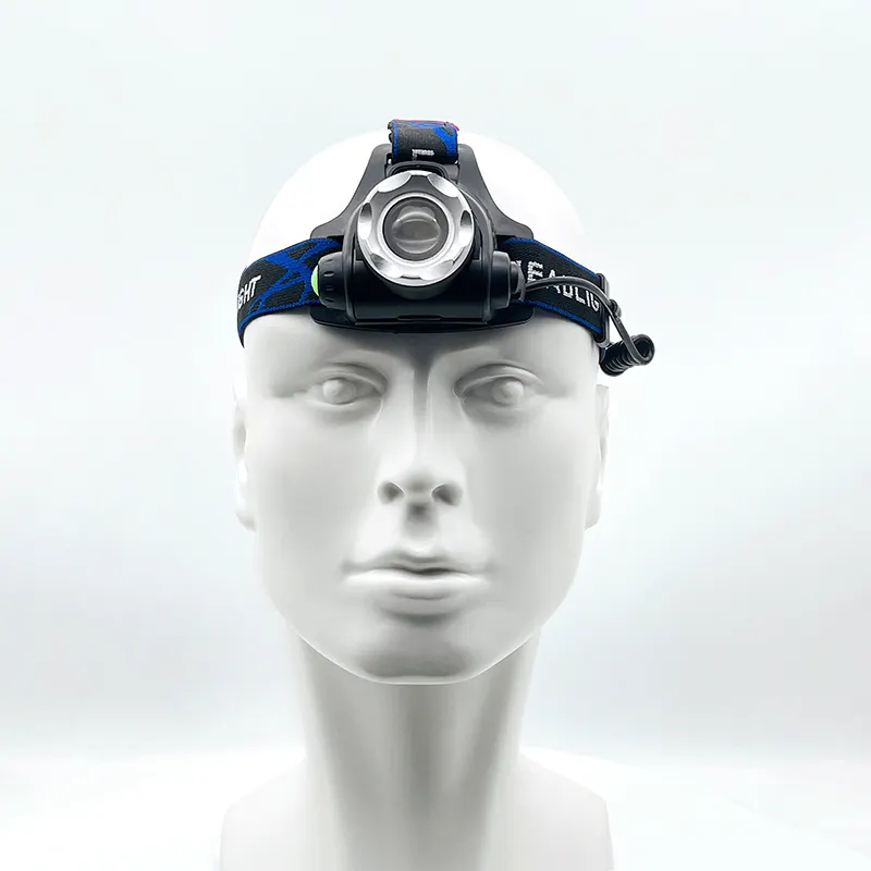 Factory Supplier Ultra Bright Rechargeable T6 Head lamp Multifunction Led lighting Torch Cheap Moving Headlamp