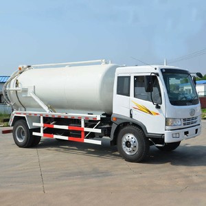 Camion d'aspiration des eaux usées et des déjections FAW 4X2, camion de nettoyage des canalisations, camion d'aspiration des toilettes - Product Image 2