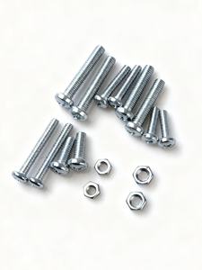 Juego <span class=keywords><strong>de</strong></span> tornillos hexagonales <span class=keywords><strong>de</strong></span> cabeza abombada con ranura Phillips y arandela <span class=keywords><strong>de</strong></span> acero inoxidable, tuercas y sujetadores - Product Image 4