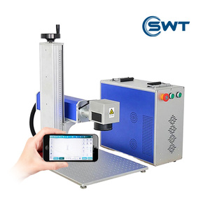SWT เลเซอร์ไฟเบอร์20W 30W เครื่องพิมพ์เลเซอร์ฉลากปศุสัตว์ราคาแกะสลักเลเซอร์โลหะ - Product Image 2