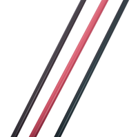 Personnalisé graphite filature et bielle coulée 3 sections tige carbone pêche tige de surf