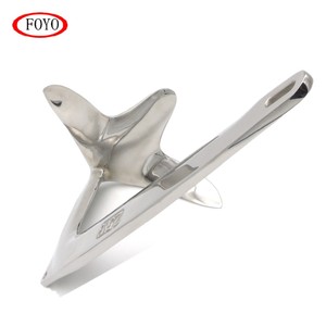 FOYO Vente flash Prix bas <span class=keywords><strong>Ancre</strong></span> Bruce en acier inoxydable 316 de 18,5'' pour yacht et kayak - Product Image 5