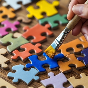 Vente en gros <span class=keywords><strong>Puzzle</strong></span> Jeu d'animaux Jouets Jigsaw <span class=keywords><strong>Puzzle</strong></span> Jouets éducatifs 2D <span class=keywords><strong>Loup</strong></span> <span class=keywords><strong>Puzzle</strong></span> en papier pour enfants - Product Image 6