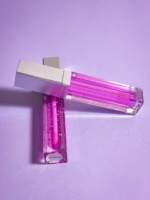 Encendedor LED con aceite labial de espejo y más voluminoso, personaliza tu logotipo, aceite labial natural vegano, maquillaje brillante