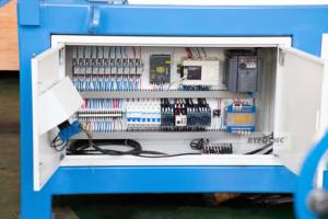 מכונת כיפוף צינורות <span class=keywords><strong>HVAC</strong></span> אוטומטית BYFOCNC קו 3, הספק 7.5 קילוואט, עובי פח 0.4-1.2 מ\\\"מ, הפעלה קלה - Product Image 6