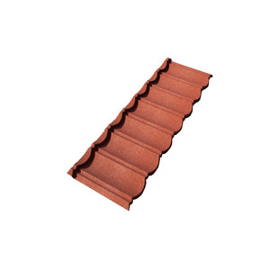 Tuiles de toit en métal revêtues de pierre anti-termites pour maisons en bois en Indonésie - Product Image 2
