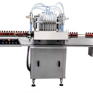 Machine de remplissage automatique industrielle pour sirops liquides dans les usines alimentaires et pharmaceutiques, emballages plastiques et en bois, 440V - Product Image 3