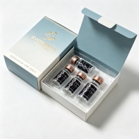 Autocollants personnalisés pour flacons en verre de 3 ml et 10 ml, étiquettes pour bouteilles cosmétiques, plateau en plastique pour emballage