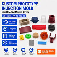 Molde de Inyección Personalizado para Piezas de Plástico, Servicio de Moldeo por Inyección Rápida, Proveedor de Soluciones de Fabricación OEM