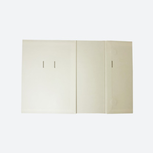 Caja de Regalo Plegable Magnética Rígida de Cartón con Doble Puerta, Tamaño C5, Papel Color Marfil, Personalizada al por Mayor, con Cinta - Product Image 4