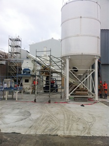 200 tấn xi măng Silo | Silo được sử dụng để bán cho khối Máy làm - Product Image 3