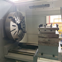 Torno CNC de Cama Plana Horizontal de un Solo Husillo de Alta Resistencia CK61125 con Control GSK, Longitud de Procesamiento de 1500/2000/3000/5000 mm