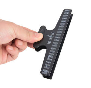 Portapartituras Profesional Multiusos con Soporte Seguro para Partituras, Clip para Partituras, para Soporte de Teclado de Piano y Órgano - Product Image 4