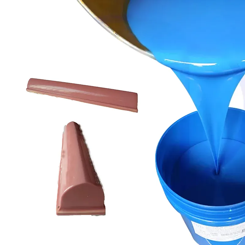 High Transparent Liquid Pourable Silicone For Angle Statues Mould
