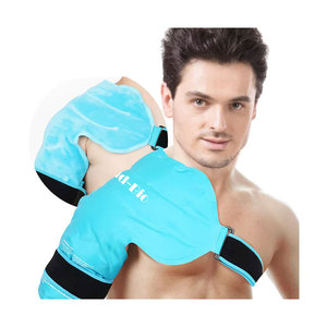 World-bio <span class=keywords><strong>spalla</strong></span> Ice Pack Gel riutilizzabile Ice Wrap per alleviare il dolore <span class=keywords><strong>alla</strong></span> <span class=keywords><strong>spalla</strong></span>, <span class=keywords><strong>borsite</strong></span> e rotatore polsino Tear Cold Compress Unisex - Product Image 1