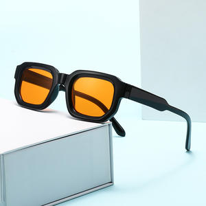 Lunettes de soleil carrées de style rétro européen et américain pour femmes, nouvelles, simples, haut de gamme, tendance, protection solaire - Product Image 3